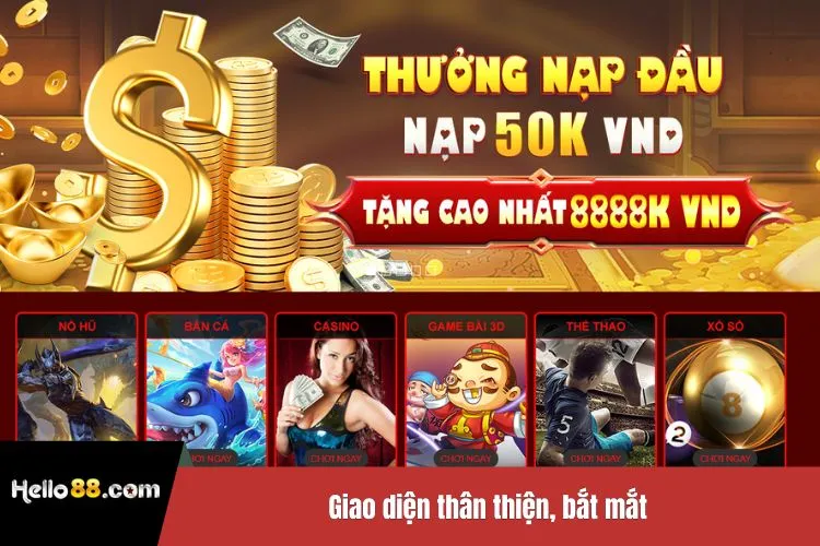 Giao diện thân thiện, bắt mắt