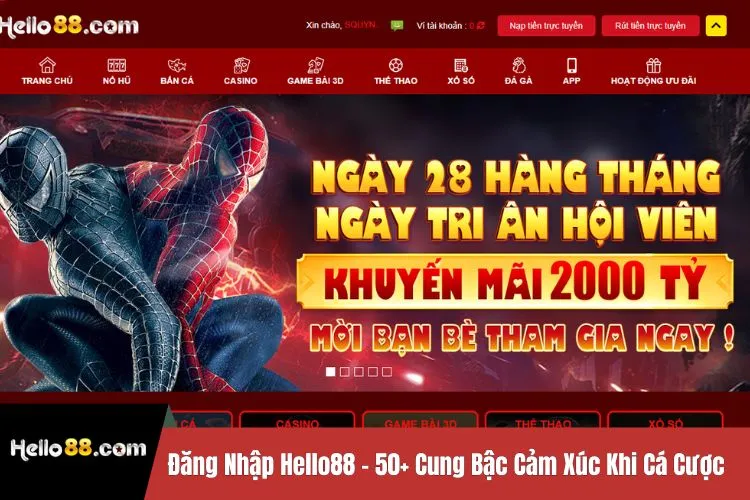 Đăng Nhập Hello88 - 50+ Cung Bậc Cảm Xúc Khi Cá Cược